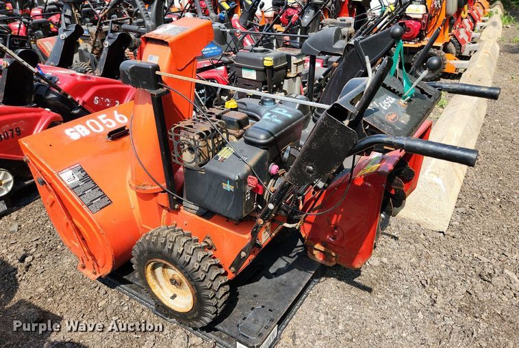 image for item DS8925 (2) two stage snow blowers