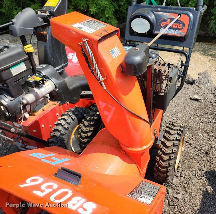 image for item DS8925 (2) two stage snow blowers