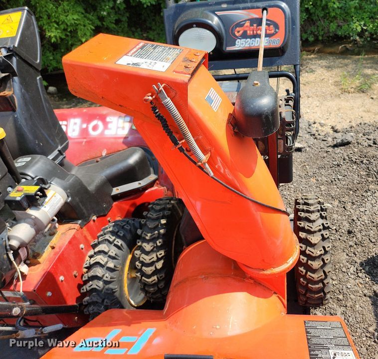 image for item DS8925 (2) two stage snow blowers