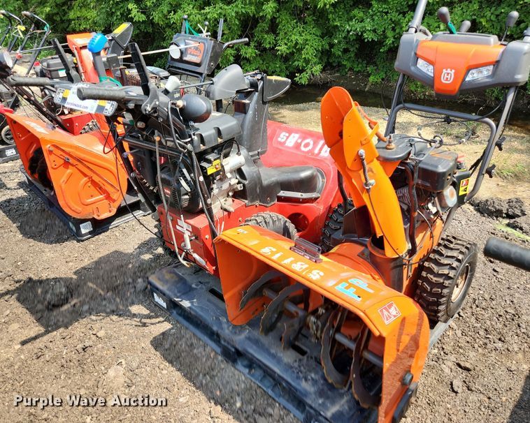 image for item DS8926 (2) two stage snow blowers