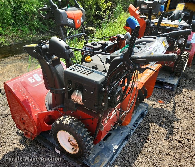 image for item DS8926 (2) two stage snow blowers