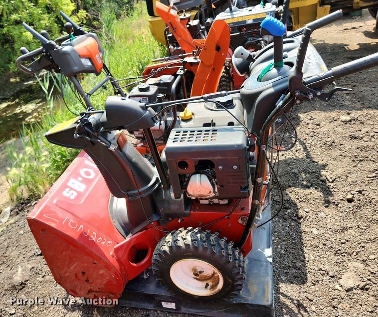 image for item DS8926 (2) two stage snow blowers