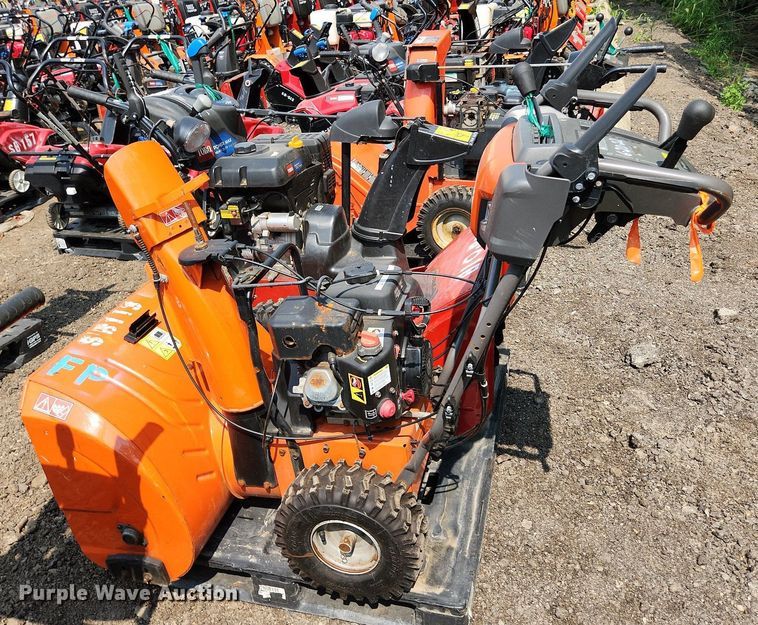 image for item DS8926 (2) two stage snow blowers