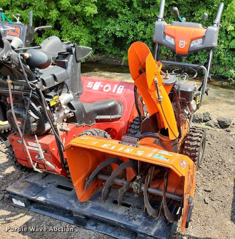 image for item DS8926 (2) two stage snow blowers