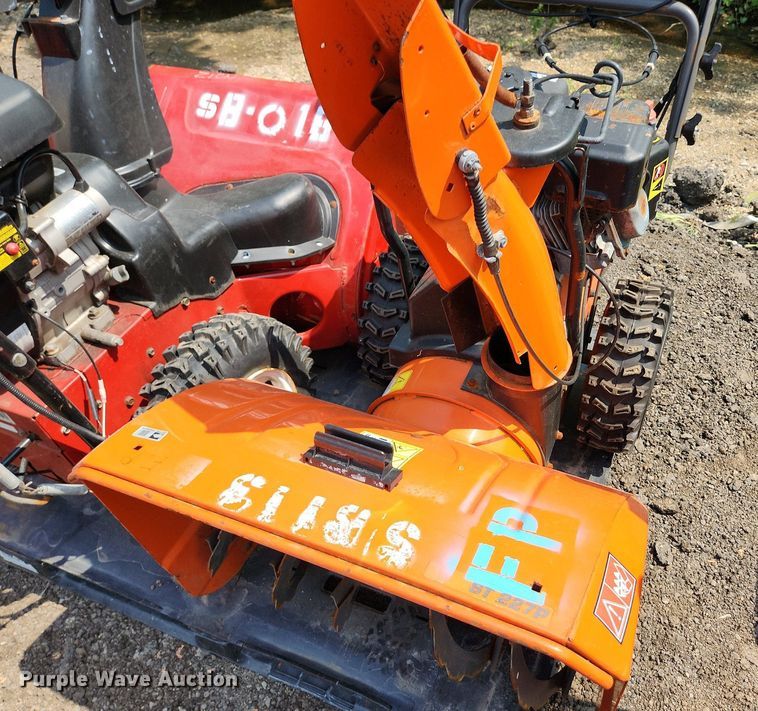 image for item DS8926 (2) two stage snow blowers