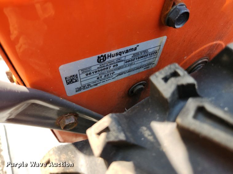 image for item DS8926 (2) two stage snow blowers