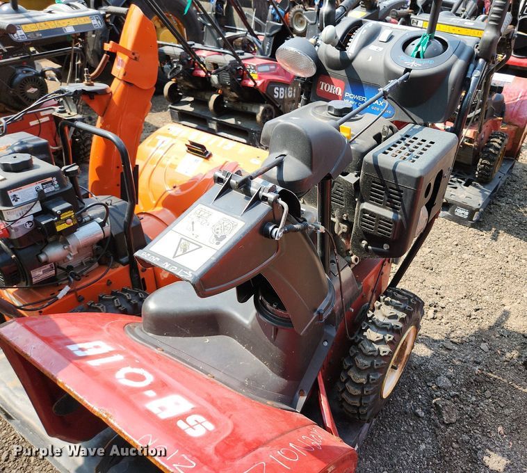 image for item DS8926 (2) two stage snow blowers