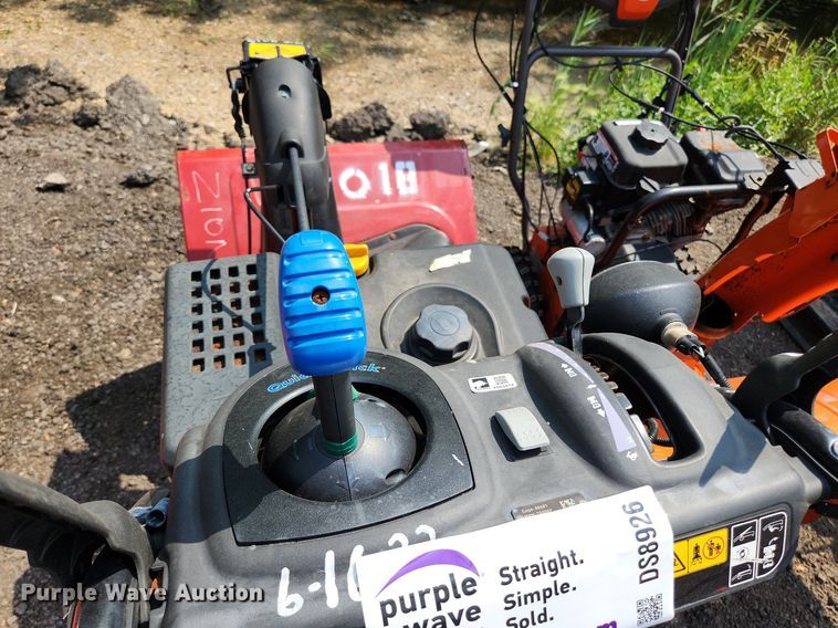 image for item DS8926 (2) two stage snow blowers