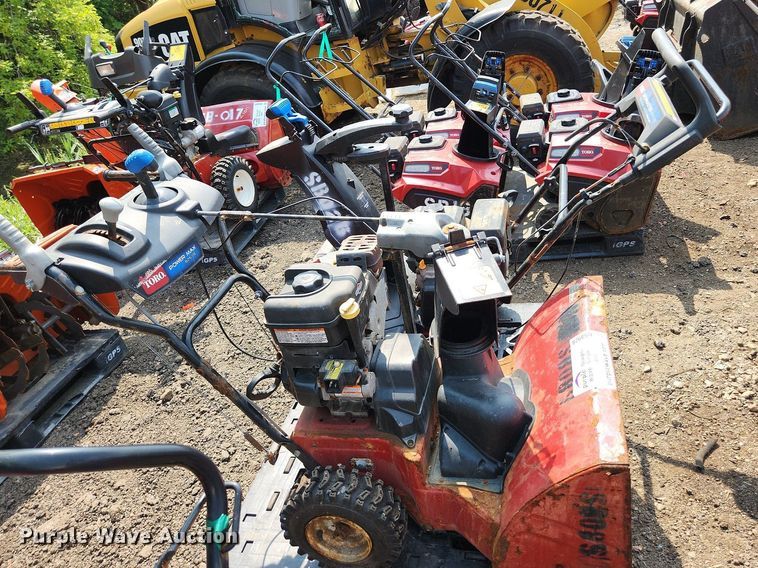 image for item DS8928 (2) two stage snow blowers