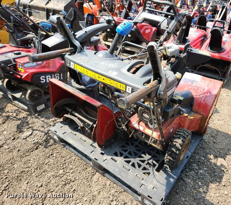 image for item DS8928 (2) two stage snow blowers