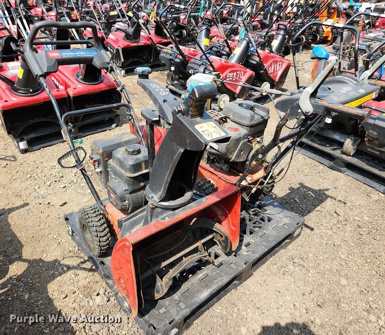 image for item DS8928 (2) two stage snow blowers