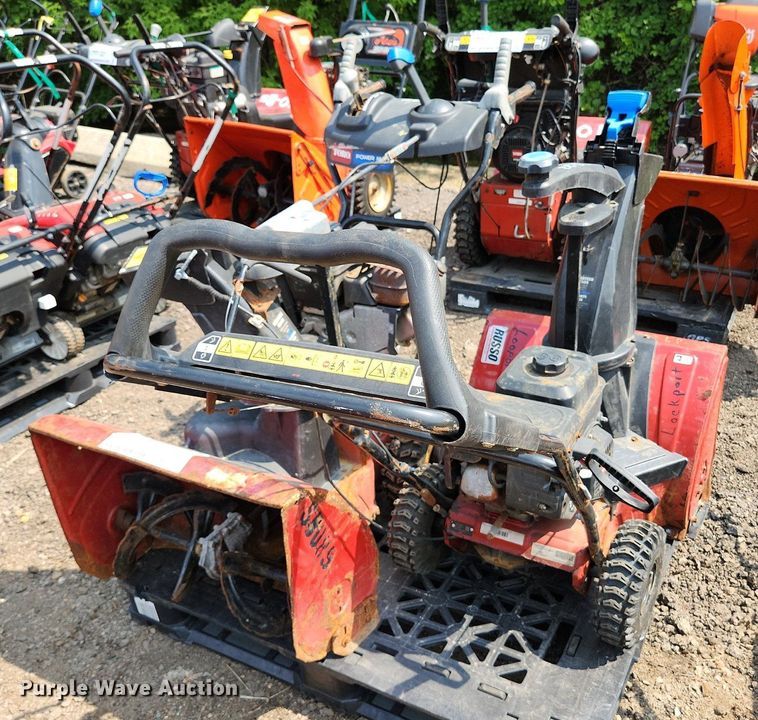 image for item DS8928 (2) two stage snow blowers