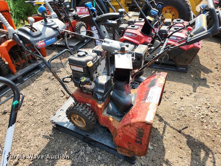 image for item DS8928 (2) two stage snow blowers