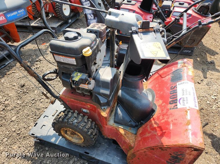image for item DS8928 (2) two stage snow blowers