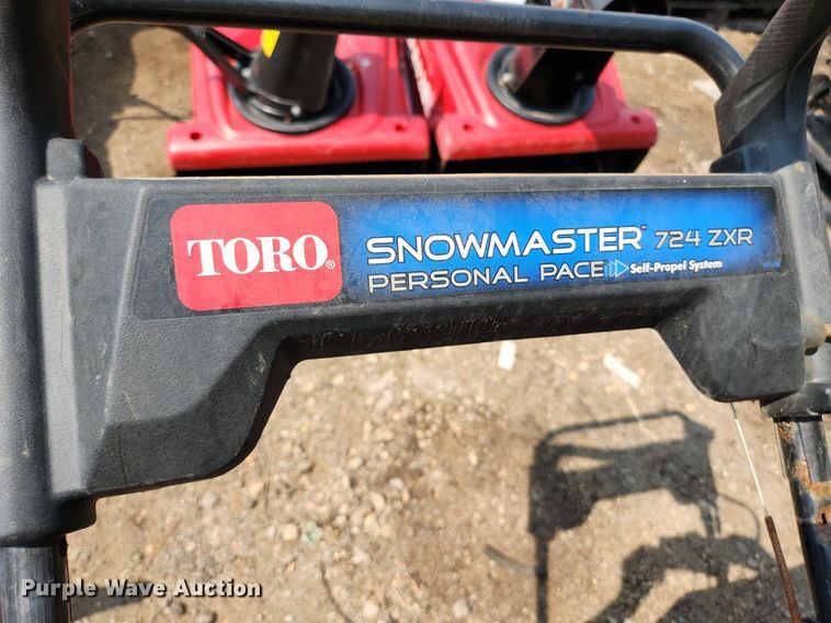 image for item DS8928 (2) two stage snow blowers