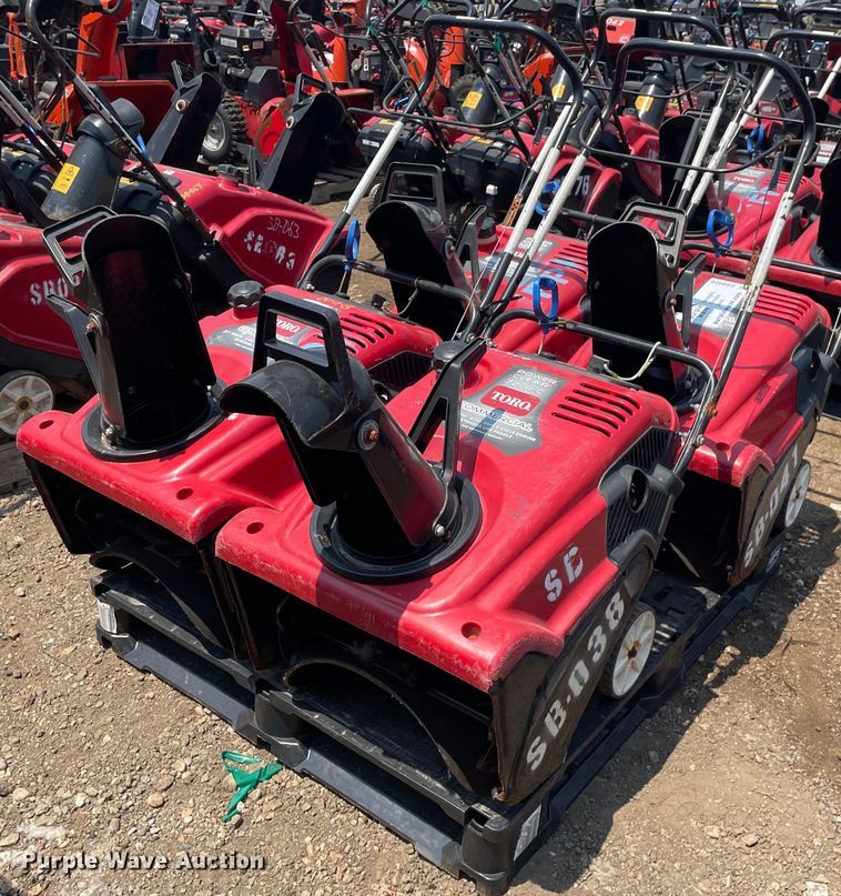 image for item DS8929 (4) Toro Power Clear snow blowers