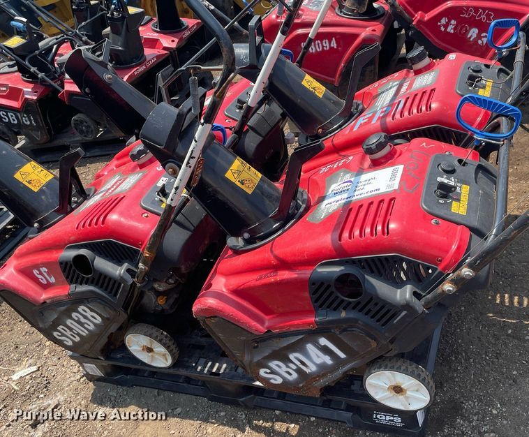 image for item DS8929 (4) Toro Power Clear snow blowers