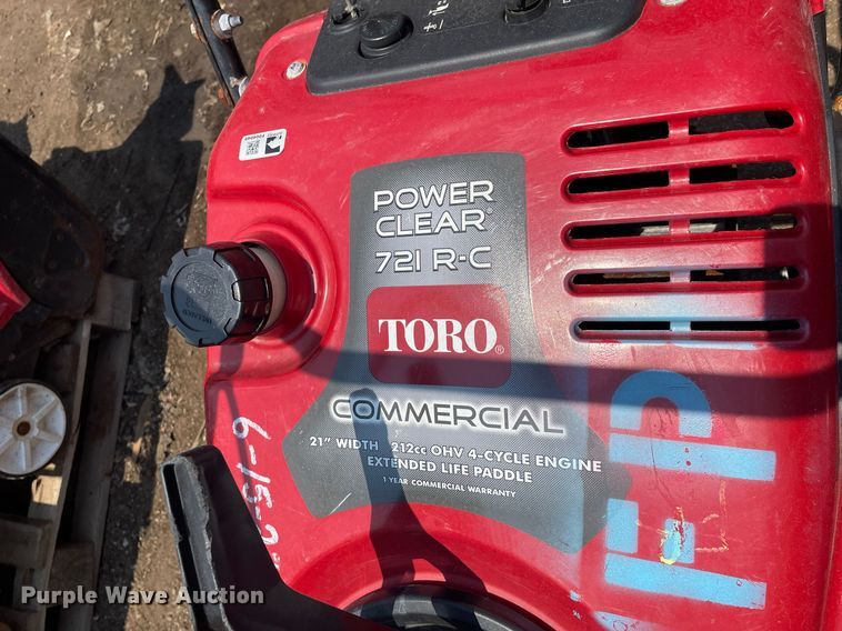 image for item DS8929 (4) Toro Power Clear snow blowers
