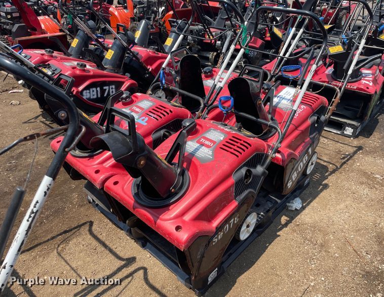 image for item DS8930 (4) Toro Power Clear snow blowers