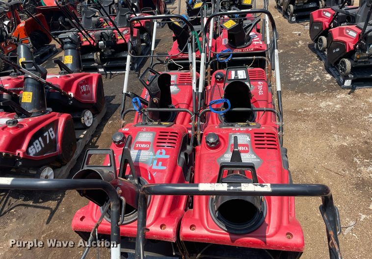 image for item DS8930 (4) Toro Power Clear snow blowers