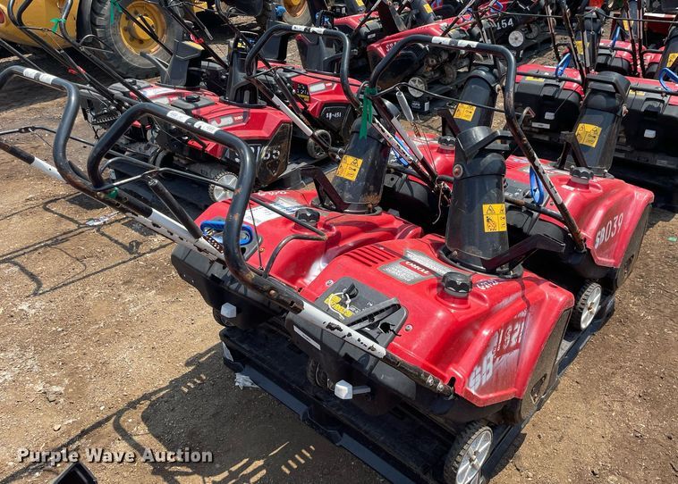 image for item DS8930 (4) Toro Power Clear snow blowers