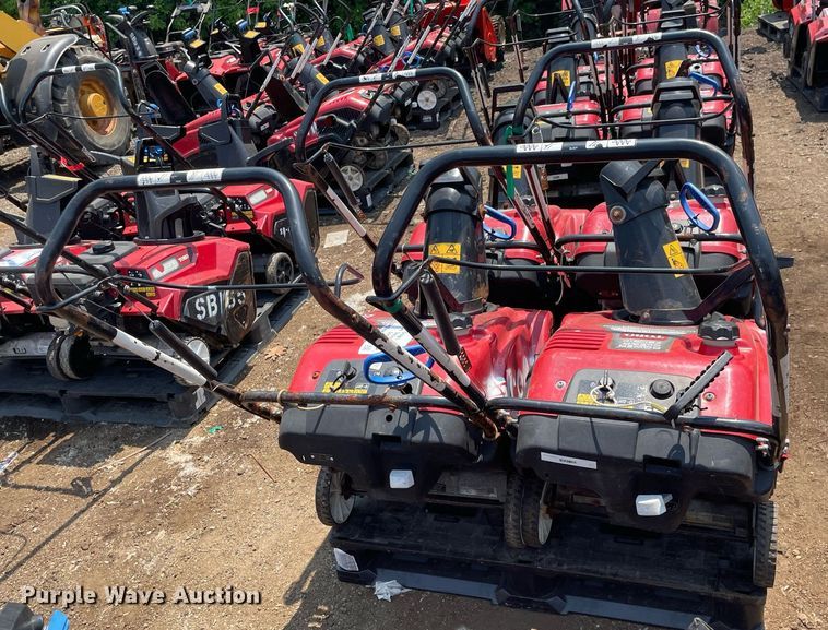 image for item DS8930 (4) Toro Power Clear snow blowers