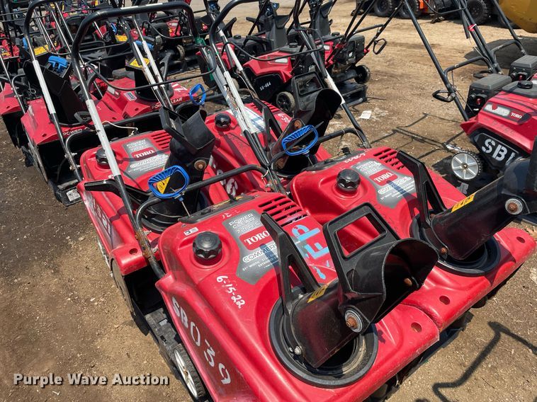 image for item DS8930 (4) Toro Power Clear snow blowers