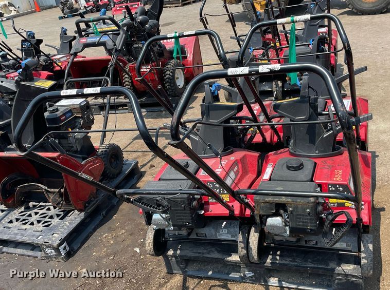 image for item DS8932 (4) Toro Power Clear snow blowers