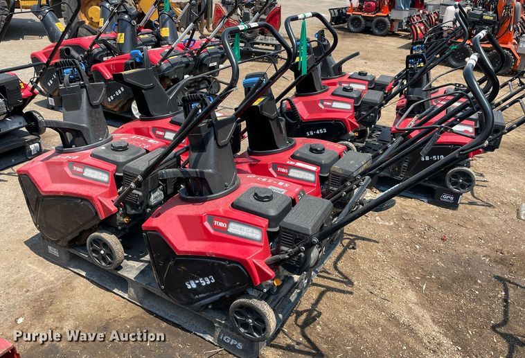 image for item DS8932 (4) Toro Power Clear snow blowers