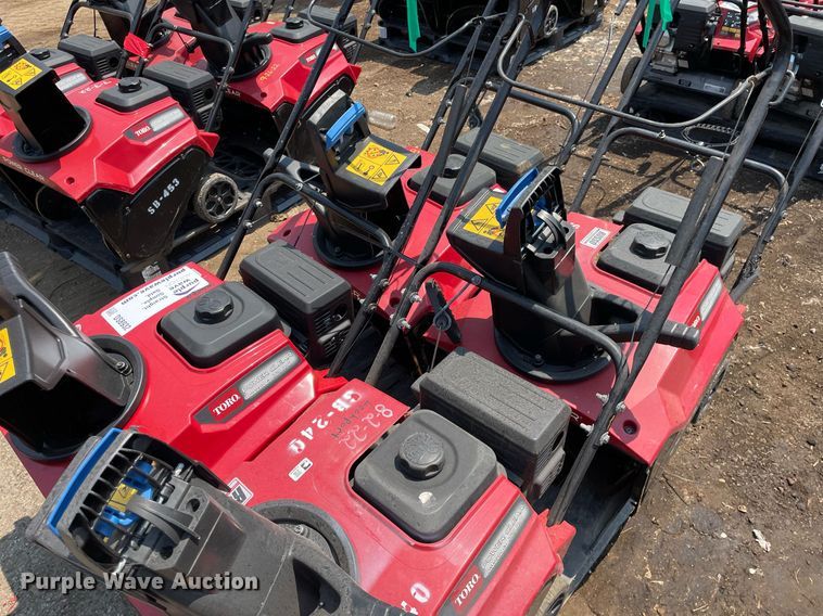 image for item DS8932 (4) Toro Power Clear snow blowers