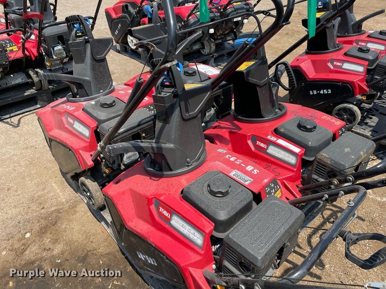 image for item DS8932 (4) Toro Power Clear snow blowers