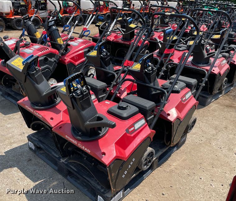 image for item DS8933 (4) Toro Power Clear snow blowers