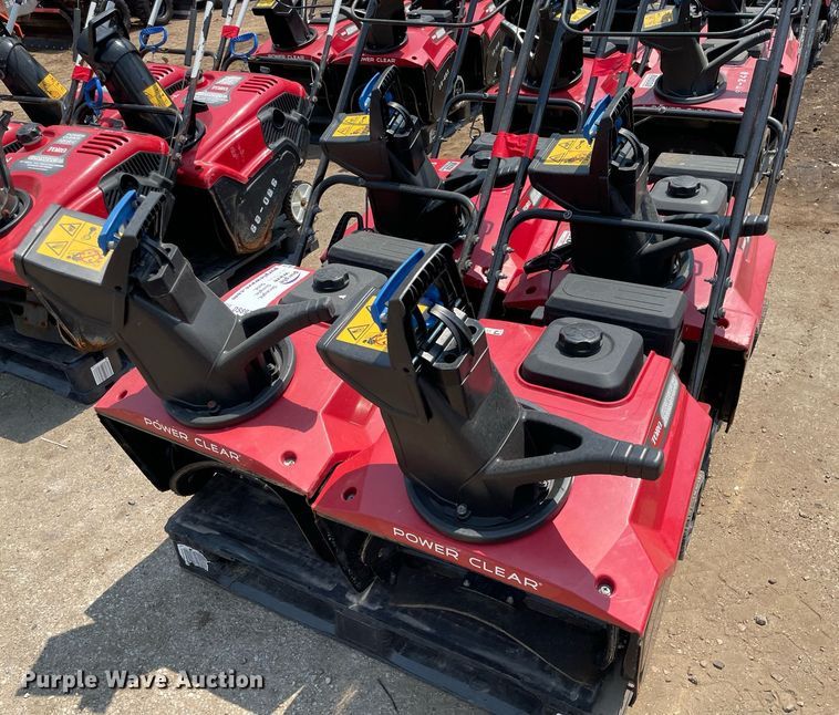 image for item DS8933 (4) Toro Power Clear snow blowers