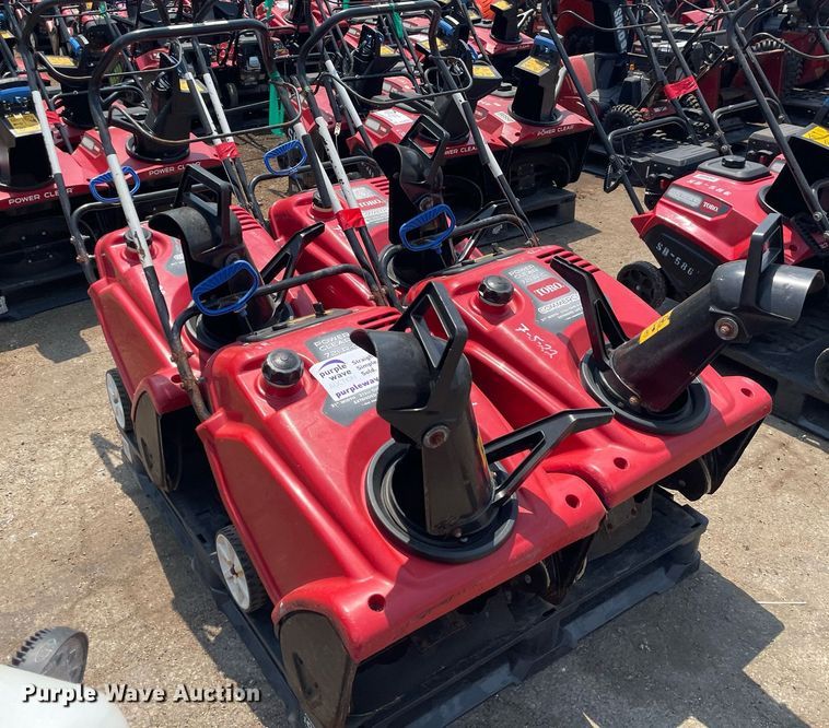 image for item DS8934 (4) Toro Power Clear snow blowers