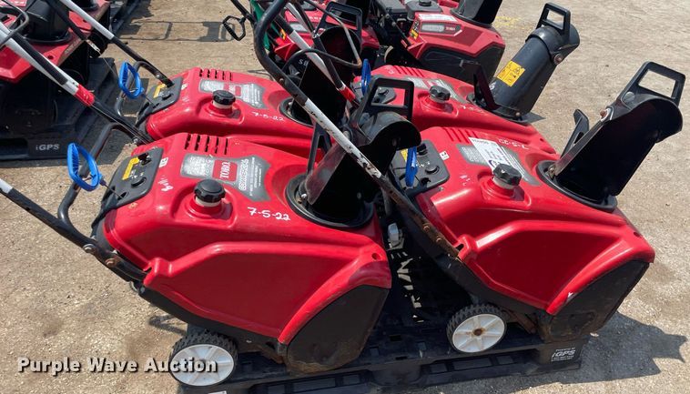 image for item DS8934 (4) Toro Power Clear snow blowers