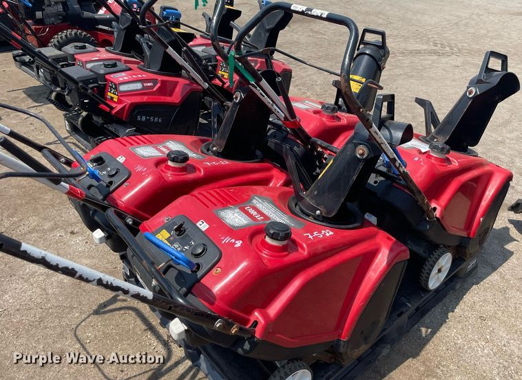 image for item DS8934 (4) Toro Power Clear snow blowers