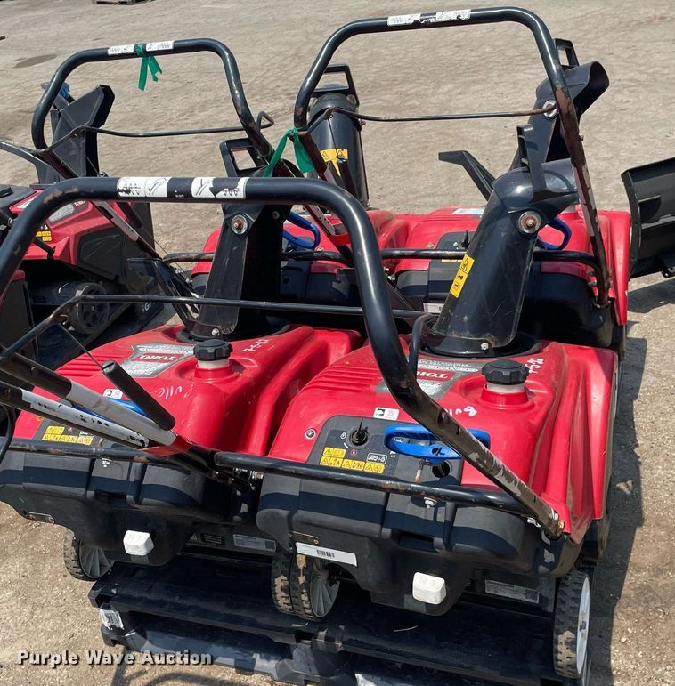 image for item DS8934 (4) Toro Power Clear snow blowers