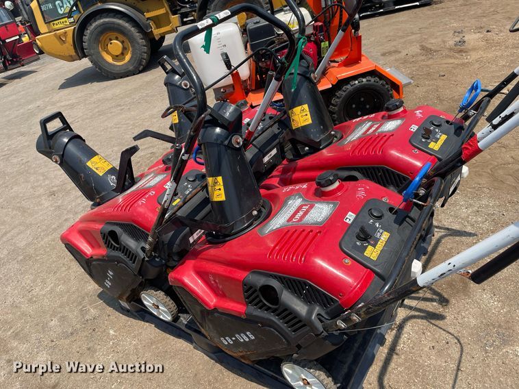 image for item DS8934 (4) Toro Power Clear snow blowers