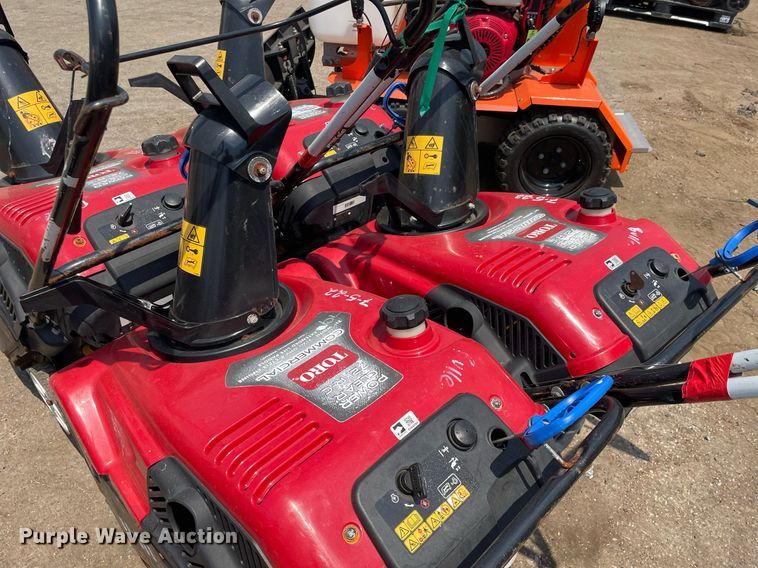 image for item DS8934 (4) Toro Power Clear snow blowers