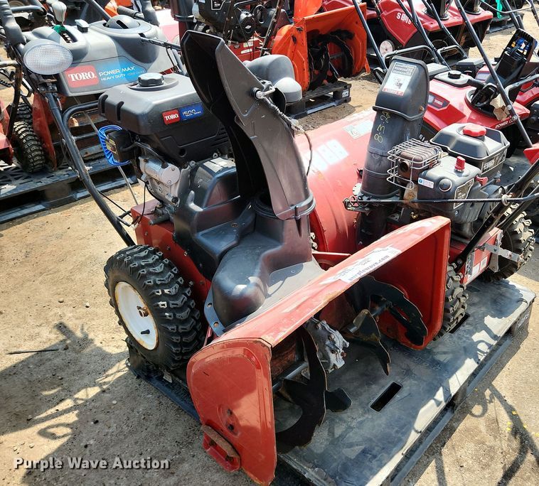 image for item DS8935 (2) two stage snow blowers