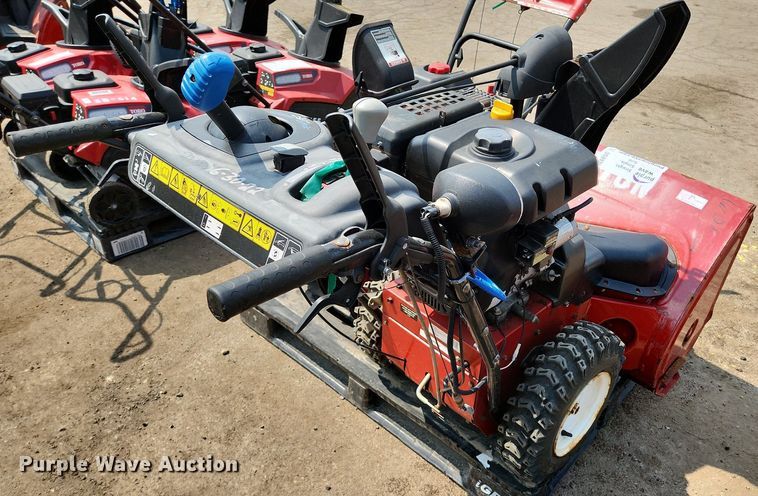 image for item DS8935 (2) two stage snow blowers