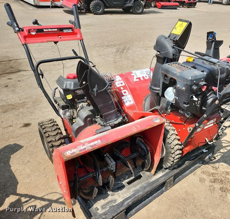 image for item DS8935 (2) two stage snow blowers