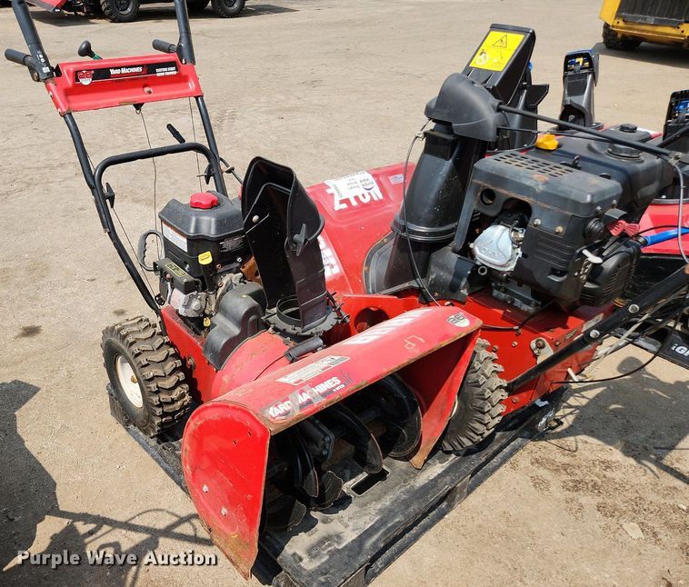 image for item DS8935 (2) two stage snow blowers