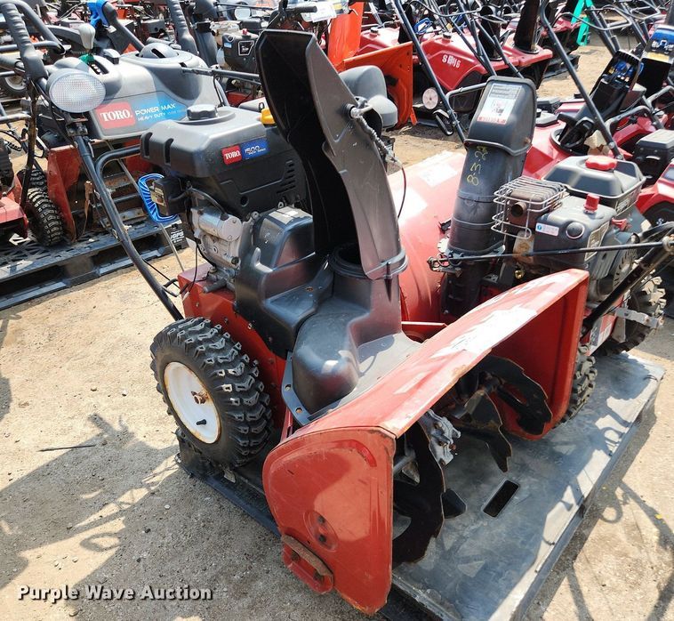 image for item DS8935 (2) two stage snow blowers