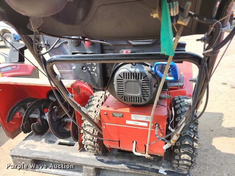 image for item DS8935 (2) two stage snow blowers