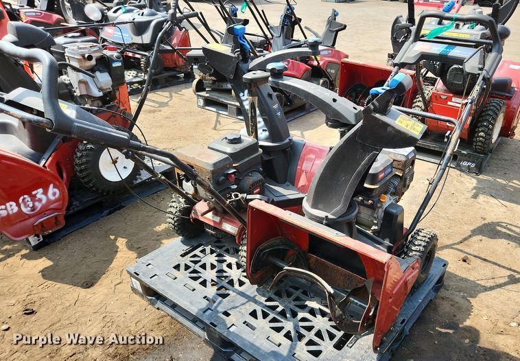 image for item DS8936 (2) Toro Snowmaster 724 ZXR snow blowers