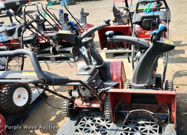 image for item DS8936 (2) Toro Snowmaster 724 ZXR snow blowers