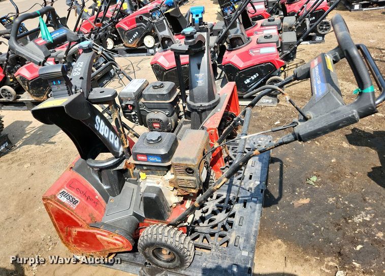 image for item DS8936 (2) Toro Snowmaster 724 ZXR snow blowers