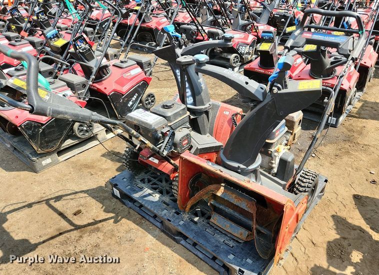 image for item DS8936 (2) Toro Snowmaster 724 ZXR snow blowers