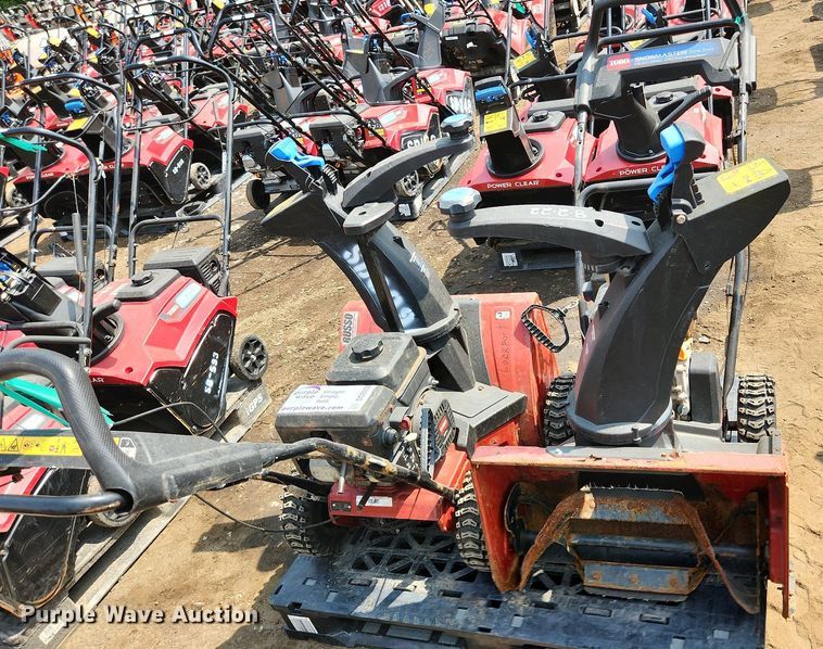 image for item DS8936 (2) Toro Snowmaster 724 ZXR snow blowers